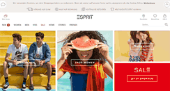 Desktop Screenshot of esprit.at