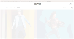 Desktop Screenshot of my.mail.esprit.com